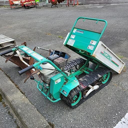 歩行型　クローラー運搬車