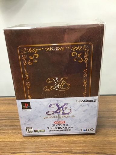 【未使用】PS2 イースⅢ WANDERERS FROM Ys