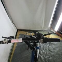 D678 ☆ 13800円☆ 折りたたみ中古自転車 JEEP【20インチ 青】