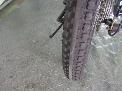 D678 ☆ 13800円☆ 折りたたみ中古自転車 JEEP【20インチ 青】