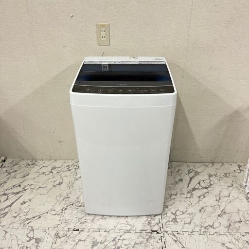 19007  Haier 一人暮らし洗濯機 2018年製 4.5kg ◆大阪市内・東大阪市他 6,000円以上ご購入で無料配達いたします！◆ ※京都・高槻・枚方方面◆神戸・西宮・尼崎方面◆生駒方面、大阪南部方面　それぞれ条件付き無料配送あり！