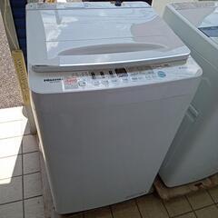 RKGSE-158】特価！シャープ/7kg全自動洗濯機/ES-GE7B-W/中古/2018年製 