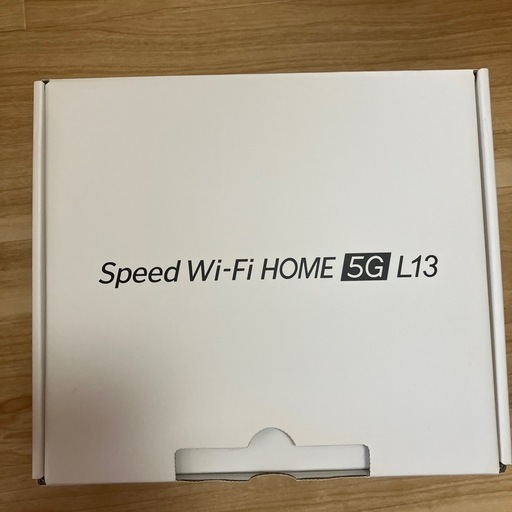 Speed Wi-Fi HOME 5G L13 \nWiMAX コンセントにさすだけ