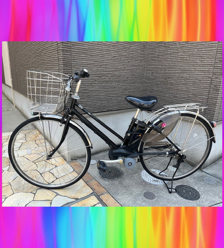 大容量8.9Ah！Panasonicパナソニック　ビビシティ　27インチ　電動自転車　電動アシスト自転車　0824