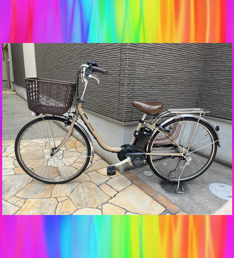 大容量8Ah現行モデル　Panasonic　パナソニック　電動自転車　電動アシスト自転車　0828