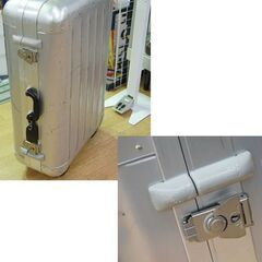 SAZABY アルミ製 4輪キャリーケース 幅53×奥25×高83cm 鍵