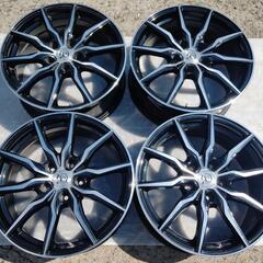 17インチホイール　17×7J  5H114.3  ブラポリ