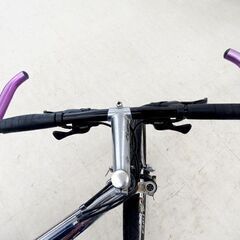 北海道 千歳市/恵庭市 近郊配送 現状品 ARAYA/アラヤ 26インチ マウンテンバイク Muddy Fox MF26CRSB パープル系 自転車