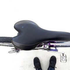 北海道 千歳市/恵庭市 近郊配送 現状品 ARAYA/アラヤ 26インチ マウンテンバイク Muddy Fox MF26CRSB パープル系 自転車