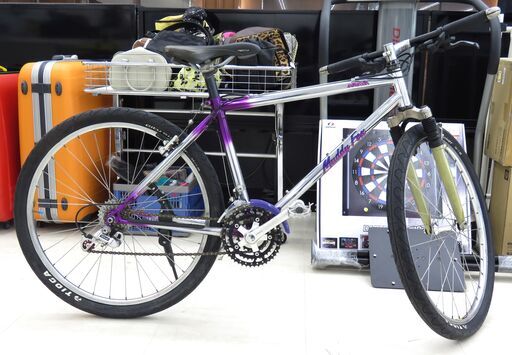 北海道 千歳市/恵庭市 近郊配送 現状品 ARAYA/アラヤ 26インチ マウンテンバイク Muddy Fox MF26CRSB パープル系 自転車 北海道 千歳市/恵庭市 近郊配送 現状品 ARAYA/アラヤ 26インチ