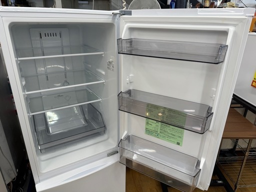 ⭐︎6ヶ月保証⭐︎ダイウ 150L2ドア冷蔵庫 2019年製