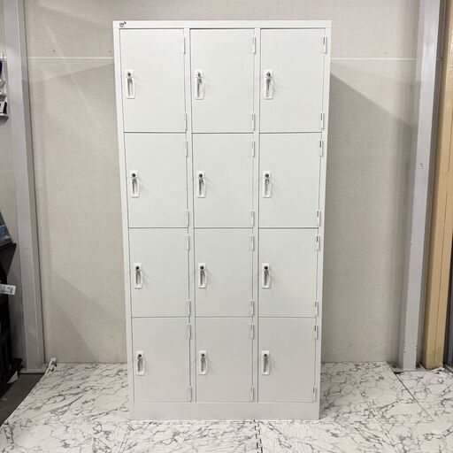 19036  AKL (未使用品)12人用ロッカー　幅90   ◆大阪市内・東大阪市他 6,000円以上ご購入で無料配達いたします！◆ ※京都・高槻・枚方方面◆神戸・西宮・尼崎方面◆生駒方面、大阪南部方面　それぞれ条件付き無料配送あり！