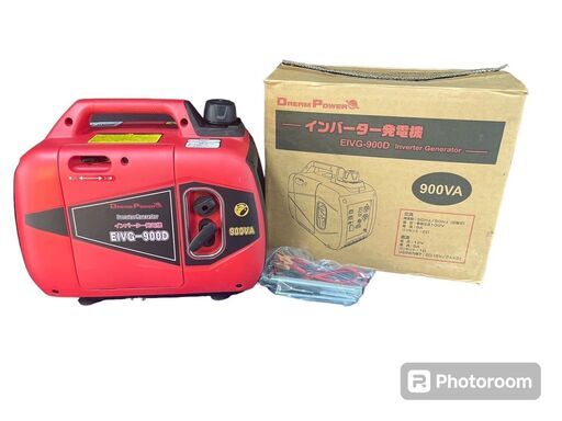 お取引き中★中古品 ナカトミ インバーター発電機 EIVG-900D DREAM POWER ガソリン発電★