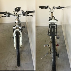 i668(B)★岐阜発　△LOUIS GARNEAU/ルイガノ△LGS-6/マウンテンバイク/自転車△26インチ/10段変速/走行確認/傷サビ有り/現状品　R6.7/19★1.0