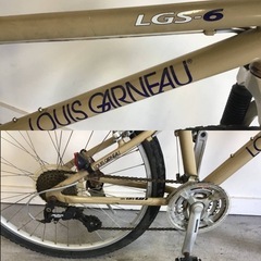 i668(B)★岐阜発　△LOUIS GARNEAU/ルイガノ△LGS-6/マウンテンバイク/自転車△26インチ/10段変速/走行確認/傷サビ有り/現状品　R6.7/19★1.0