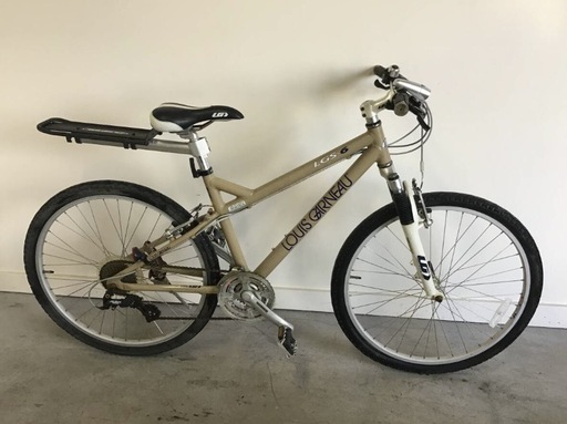 i668(B)★岐阜発　△LOUIS GARNEAU/ルイガノ△LGS-6/マウンテンバイク/自転車△26インチ/10段変速/走行確認/傷サビ有り/現状品　R6.7/19★1.0