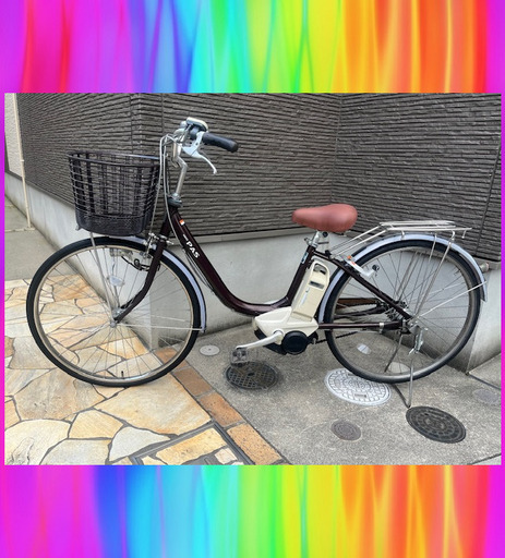 大容量8Ah ヤマハ　YAMAHA パス　電動自転車　電動アシスト自転車　中古  08210