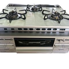 タカラスタンダード  トッププレート ガスコンロ 3口　ビルドインコンロ