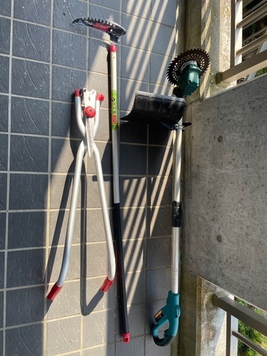 草刈り道具3点