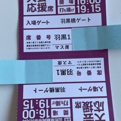 2024年 赤川花火大会チケット 2名分