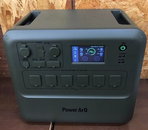 【542】ポータブル電源 Powrr ArQ Max 2150Wh