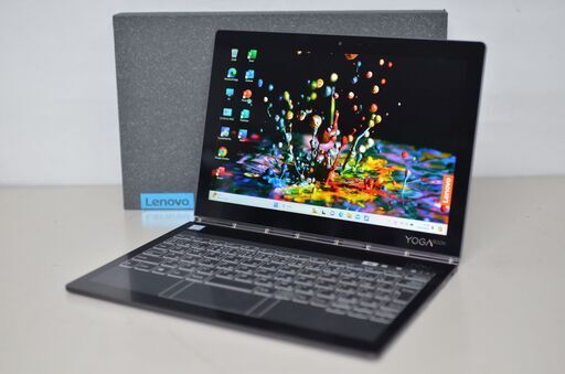 中古良品ノートパソコン Lenovo Yoga Book C930 windows11+office core m3-7Y30 SSD128GB メモリ4GB webカメラ 無線内蔵 10.8インチ