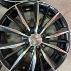 掘り出し商品　中古ホイール　LEONIS　16インチ　４本　軽自動車