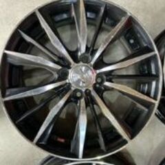 掘り出し商品　中古ホイール　LEONIS　16インチ　４本　軽自動車