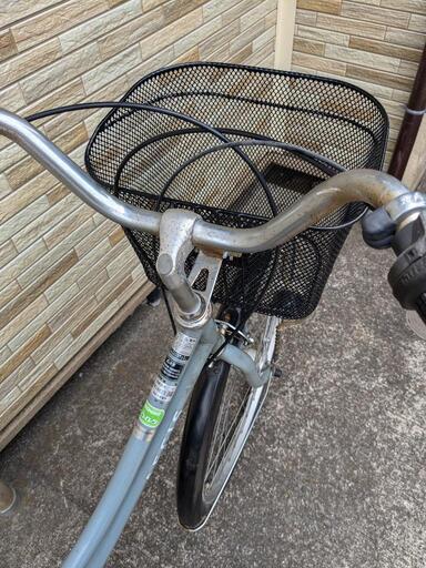 中古自転車 6段変速 26インチ ライト種類LEDオートライト 軽整備済み