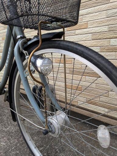 中古自転車 6段変速 26インチ ライト種類LEDオートライト 軽整備済み