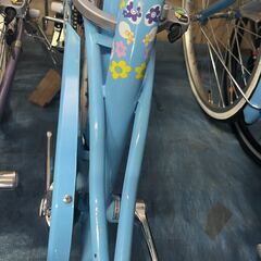 【新品★未使用】子供自転車　6段変速　24インチ　ブルー