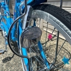 【新品★未使用】子供自転車　6段変速　24インチ　ブルー