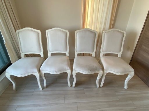 【Restoration Hardware】アンティーク　椅子4脚セット