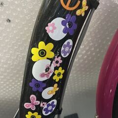 【新品★未使用】子供自転車　6段変速　22インチ　ブラックピンク