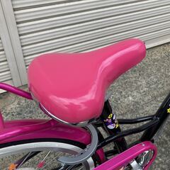 【新品★未使用】子供自転車　6段変速　22インチ　ブラックピンク