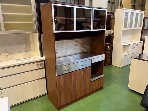 【愛品館八千代店】unico　ウニコ　STRADA　３枚扉キッチンボード