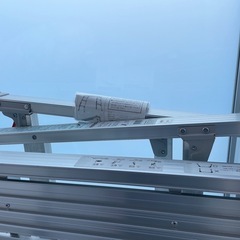 脚部伸縮天板幅広足場台　脚立 立ち馬 