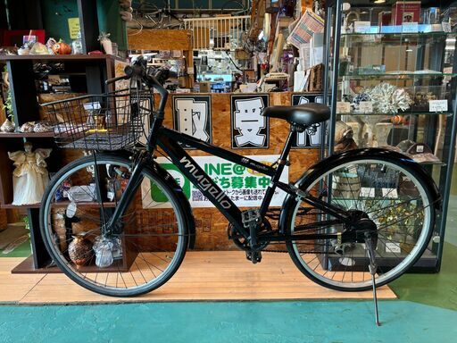 【愛品館八千代店】イオンバイク　ムジェロ　シティサイクル　26インチ
