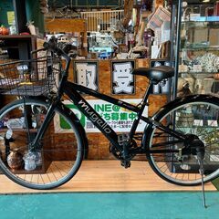 愛品館八千代店】OFFICE PRESS シティークロスバイク【愛八JT】