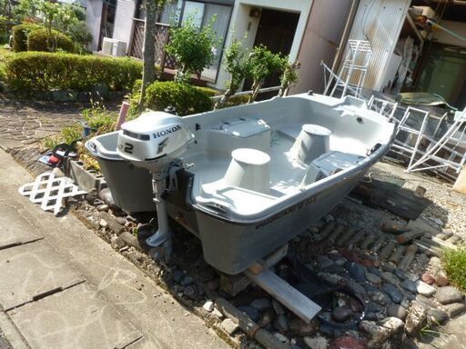 ホンダ船外機 2馬力 ボート付(湾内・湖・池) 引取限定\u003c岐阜\u003e