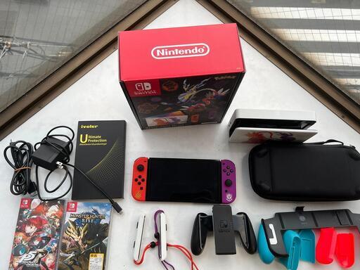 Nintendo Switch(有機ELモデル) スカーレット・バイオレットエ