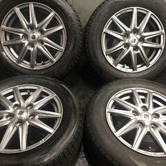 【NANKANG ICEACTIVA AW-1 195/65R15】スタッドレス【SEIN 15インチ 6J5HPCD114.3+50】トヨタ純正ナット必須 23年製 バリ溝 ノア等(KTL114)