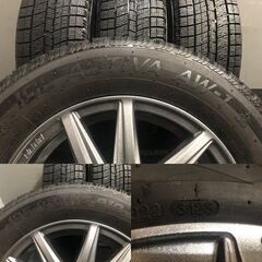 【NANKANG ICEACTIVA AW-1 195/65R15】スタッドレス【SEIN 15インチ 6J5HPCD114.3+50】トヨタ純正ナット必須 23年製 バリ溝 ノア等(KTL114)