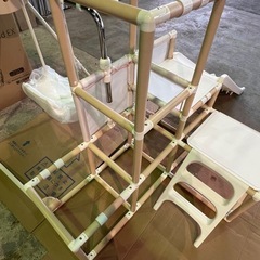 ジャングルジム⭐︎滑り台とブランコつき