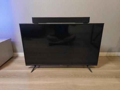 ハイセンス40インチテレビセット