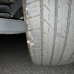 トヨタ 30系アルファード 純正ホイール・タイヤ4つ(内1つ要交換)