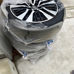 トヨタ 30系アルファード 純正ホイール・タイヤ4つ(内1つ要交換)