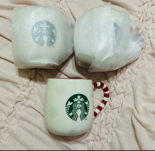 スターバックス　クリスマス　キャンディ　マグカップ