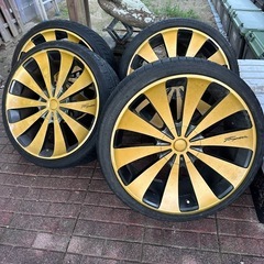 ロクサーニテンペスト19インチタイヤホイールセット