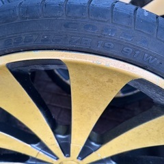 ロクサーニテンペスト19インチタイヤホイールセット